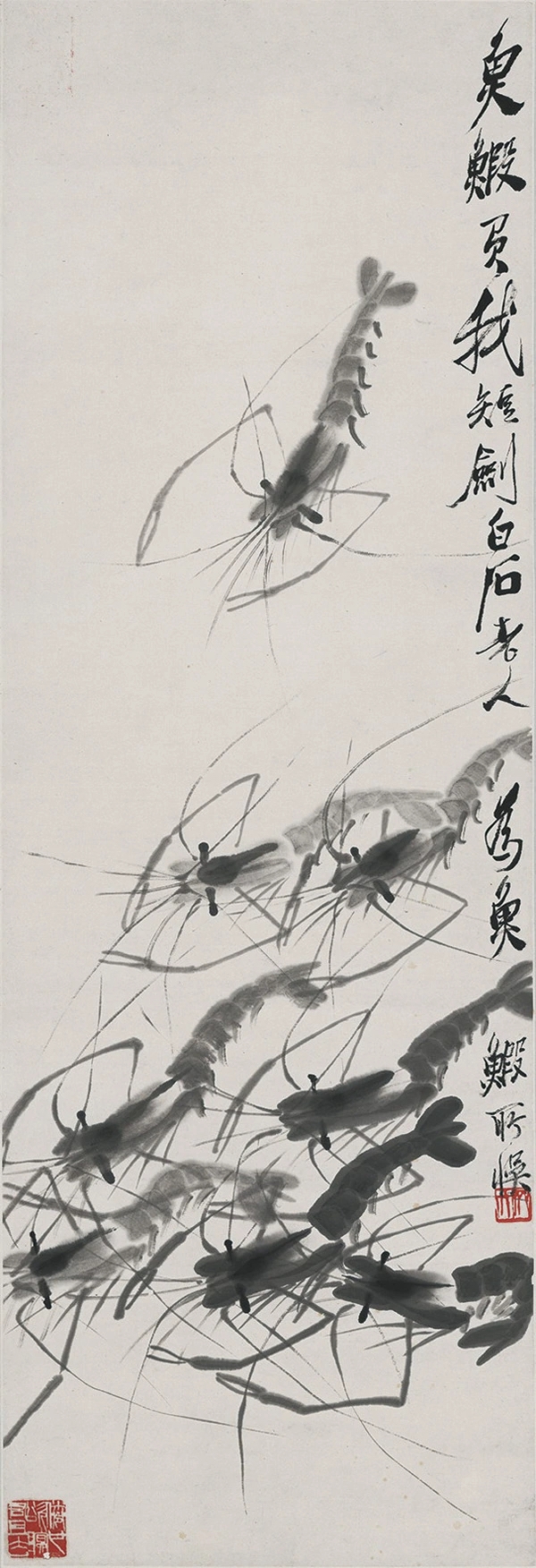 Qi Baishi: Misguided by Shrimps